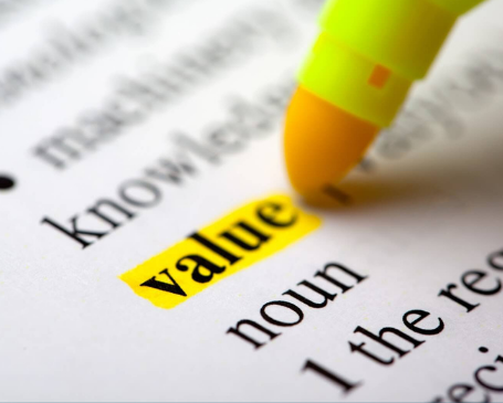 Definition of value